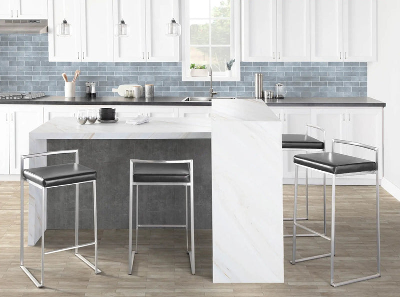 Fuji - Contemporary Stackable Design Barstool by HouseOfZazla