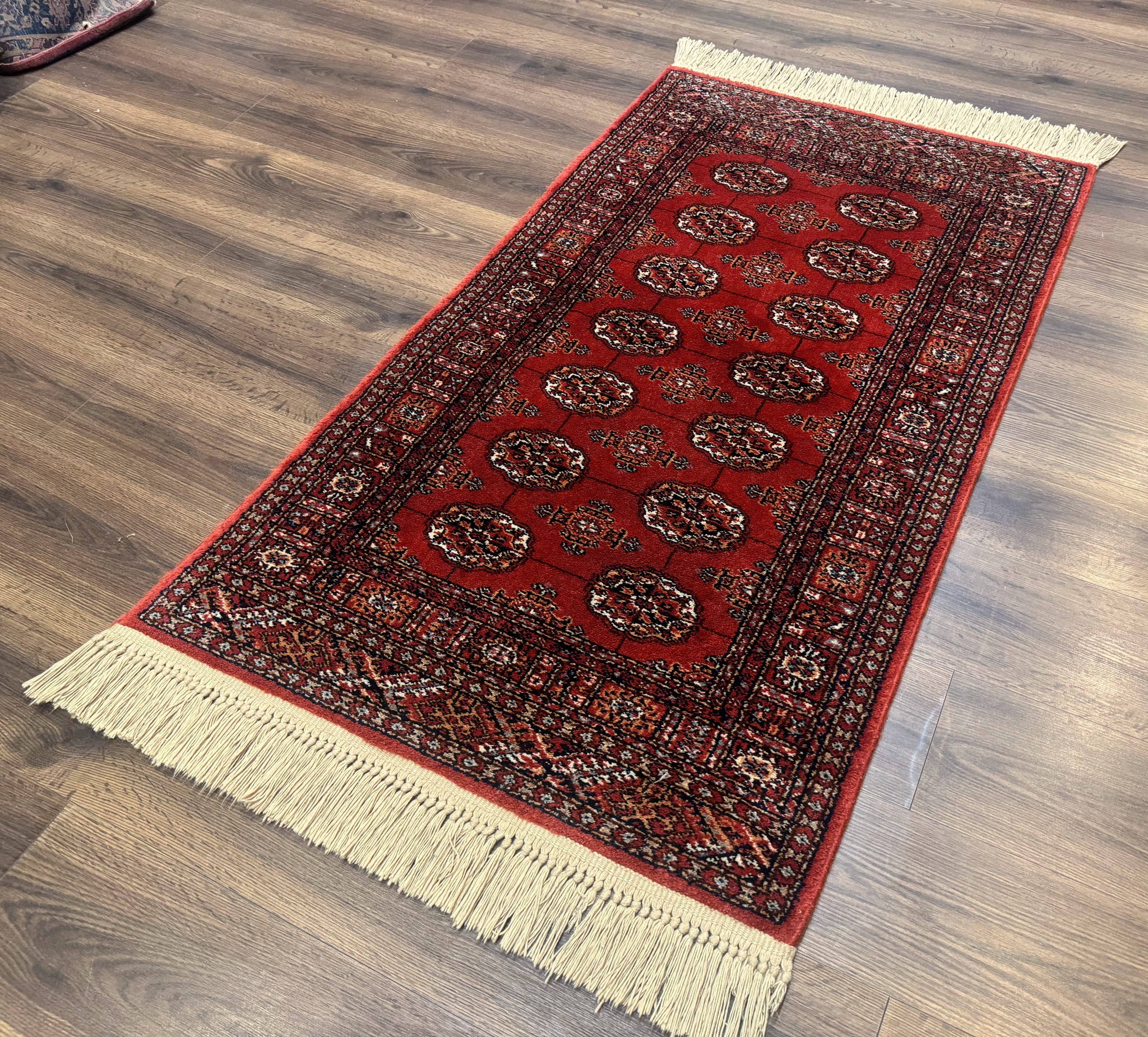 Karastan Rug 3x5, Antique Bokhara #734, Rare, Wool Pile Discontinued Karastan, Original 700 Series by Jewel Rugs