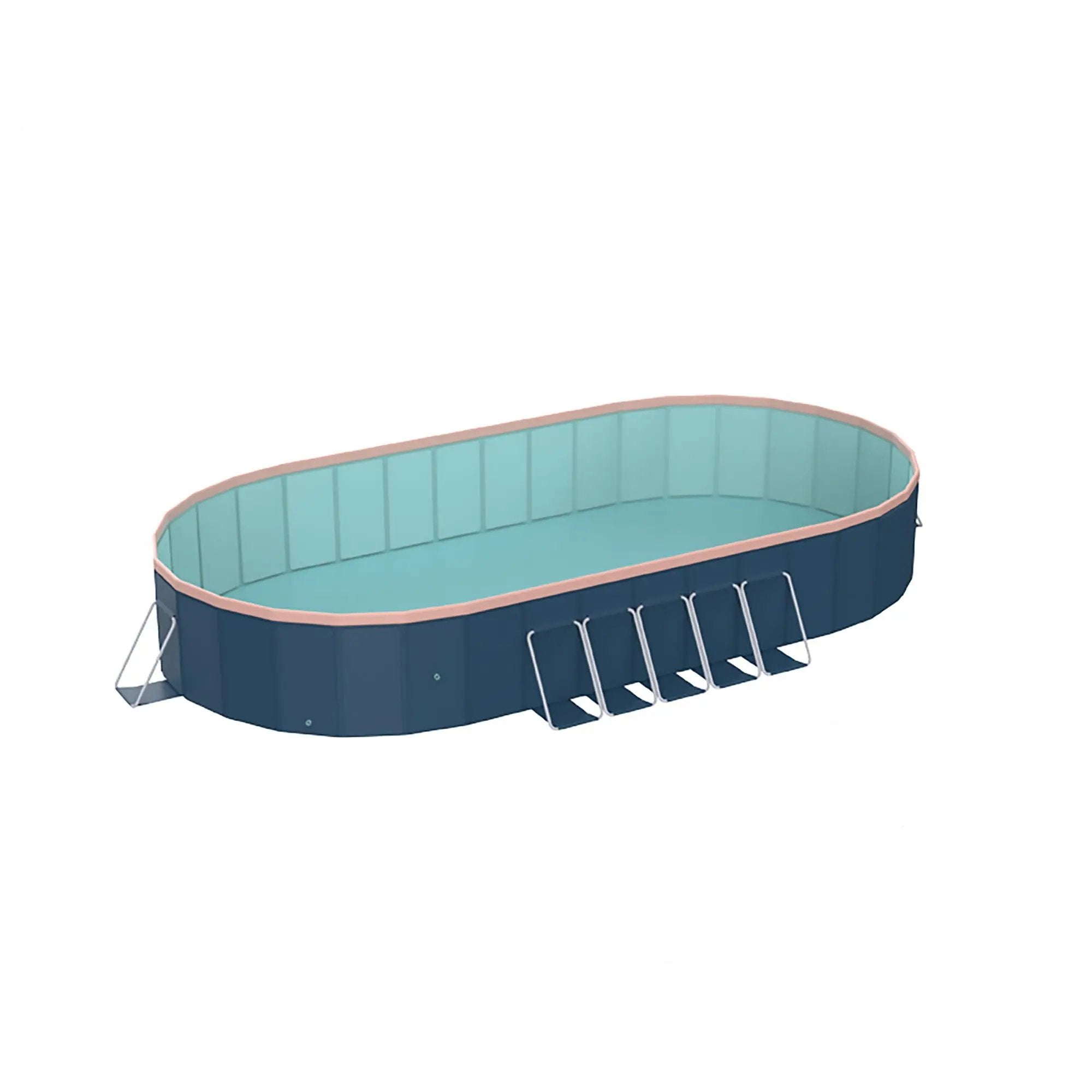 3.65m PVC Folding Pool – Not Inflatable by HouseOfZazla