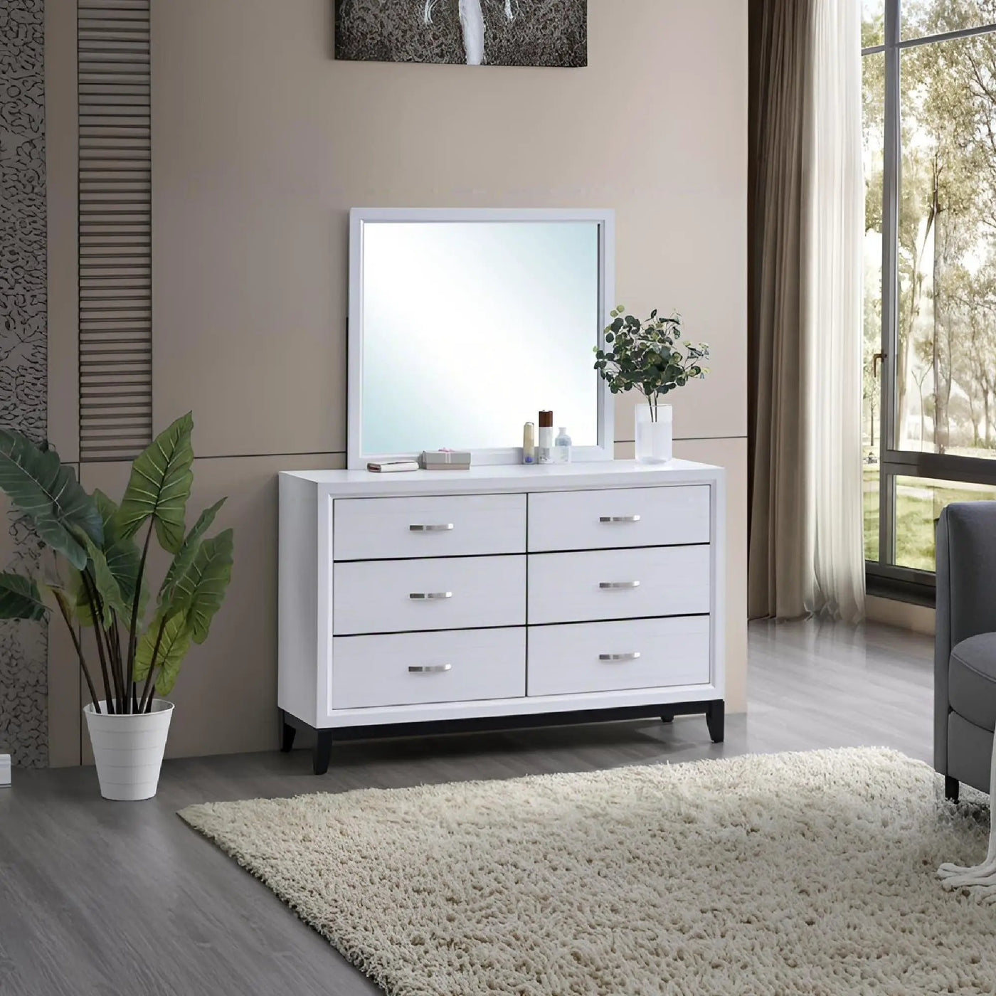 Glasgow - Dresser With 6 Drawers by Unique Piece Furniture