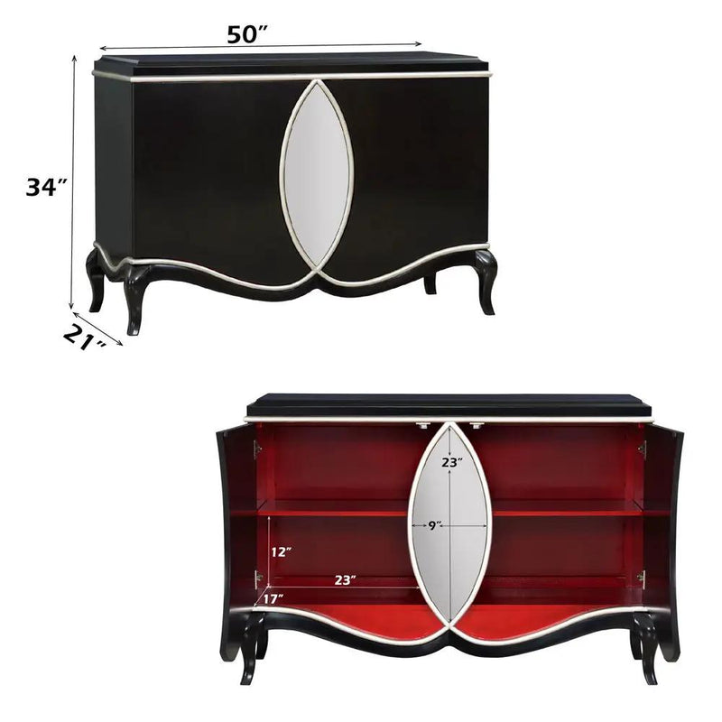 Ashor - Console Cabinet - Black by Unique Piece Furniture