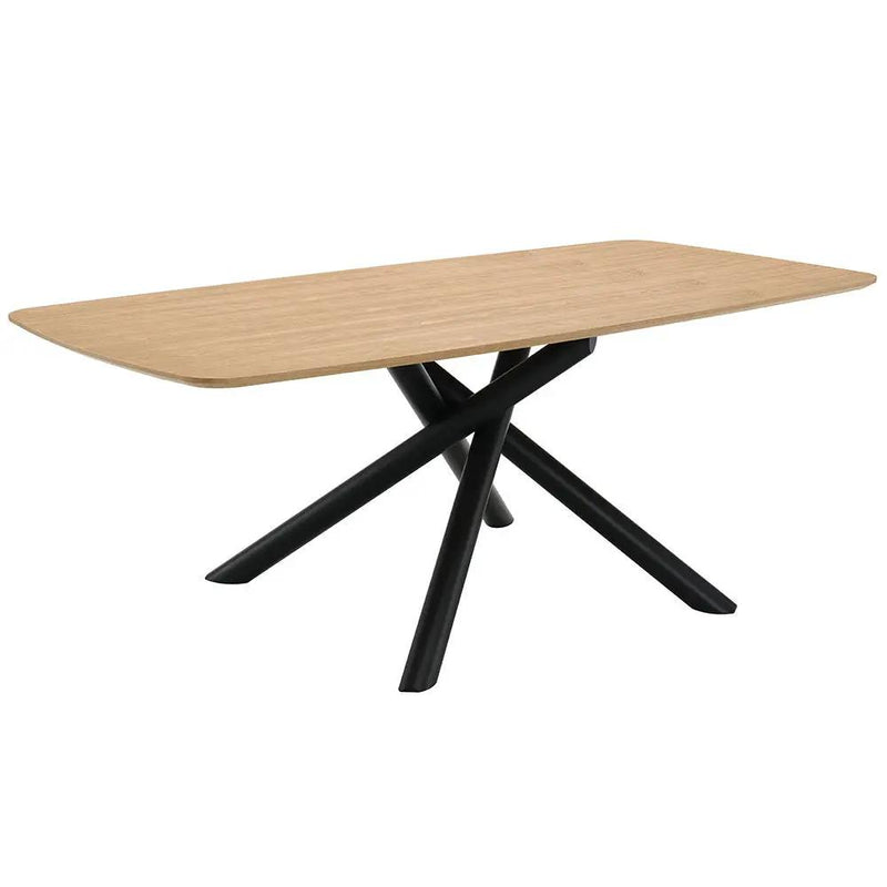 Lawton - Dining Table - Natural & Black by Unique Piece Furniture