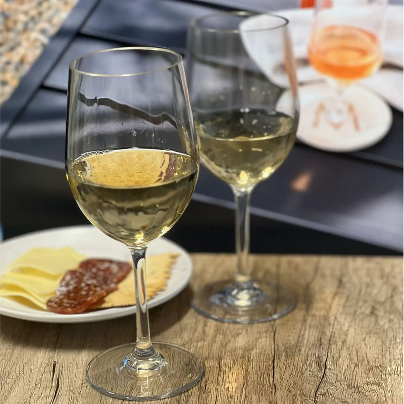Tritan Hammer - Leadingware Unbreakable Design Plastic Wine Glasses (Set of 4), Bpa Free, 12Oz - Clear by HouseOfZazla