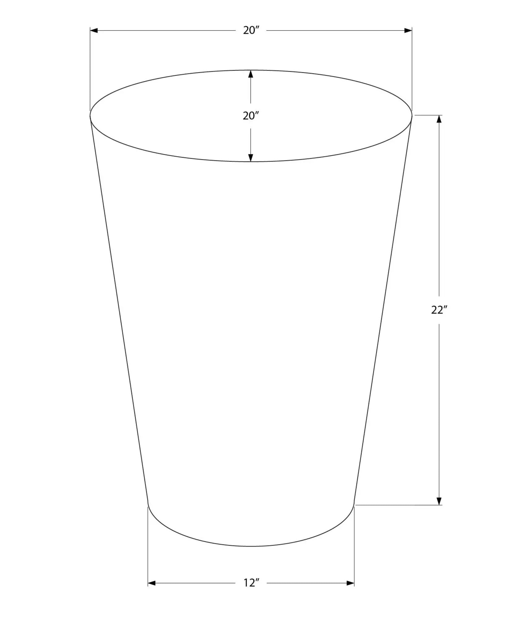 Drum Accent Side Table, Elegant Design by HouseOfZazla