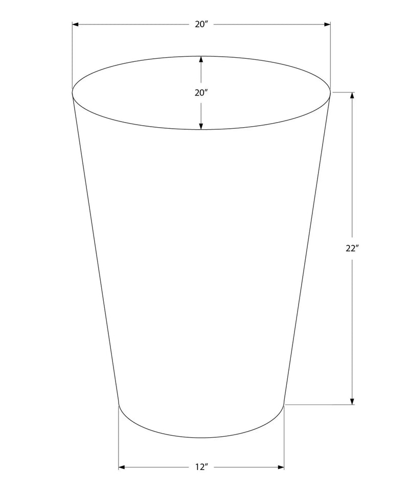 Drum Accent Side Table, Elegant Design by HouseOfZazla