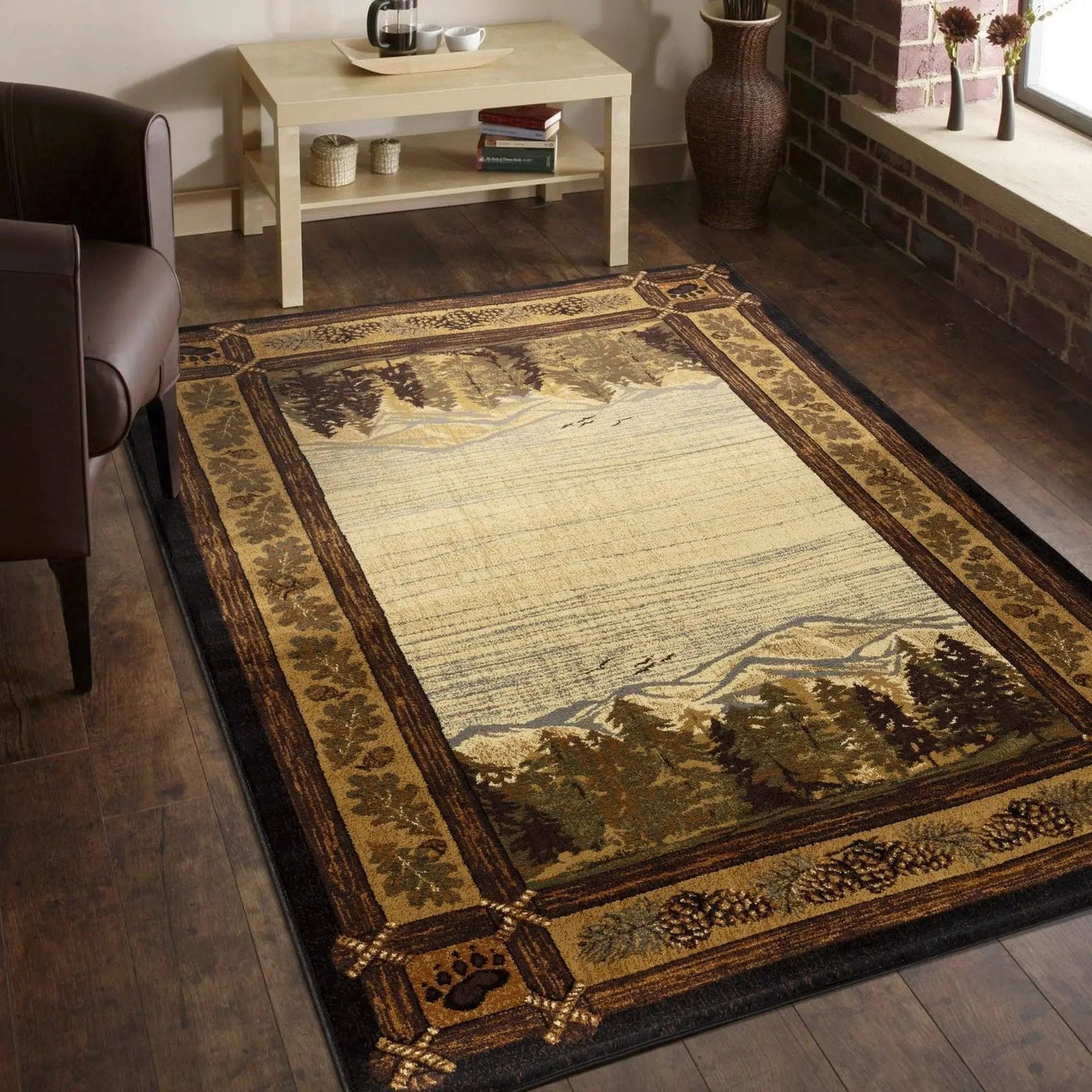 Nature's Nest - GC_CBL3009 Lodge Area Rug by Unique Piece Furniture