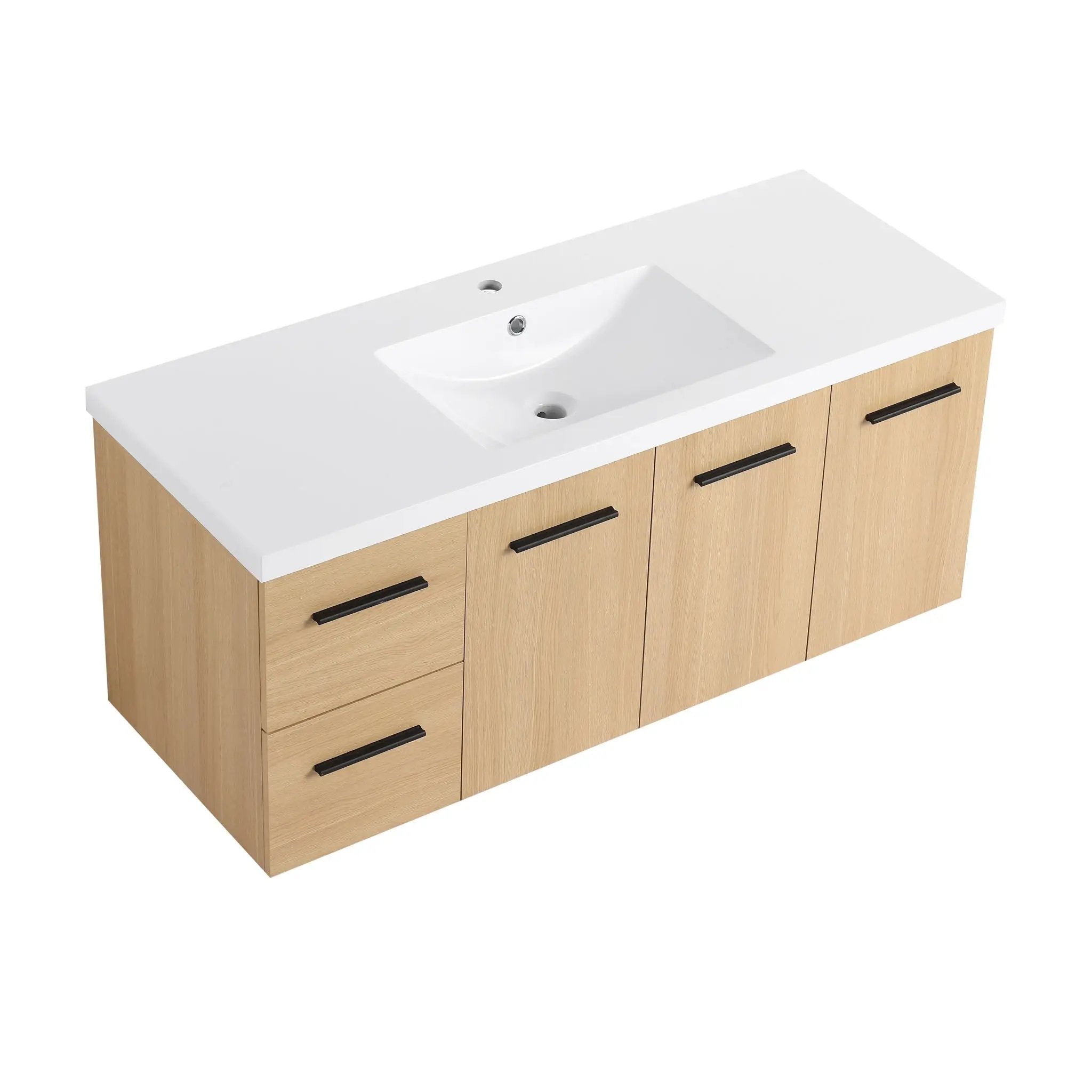 Floating Bathroom Vanity With Sink, Modular Cabinet by Unique Piece Furniture