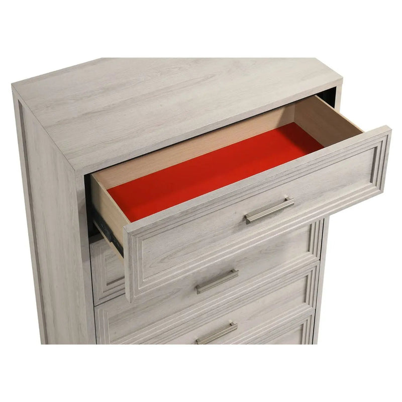 Colorado - Bedroom Set With Upholstered LED Headboard by HouseOfZazla