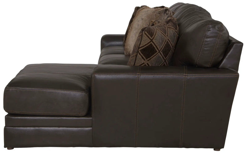 Denali - Italian Leather Match Sectional by Unique Piece Furniture