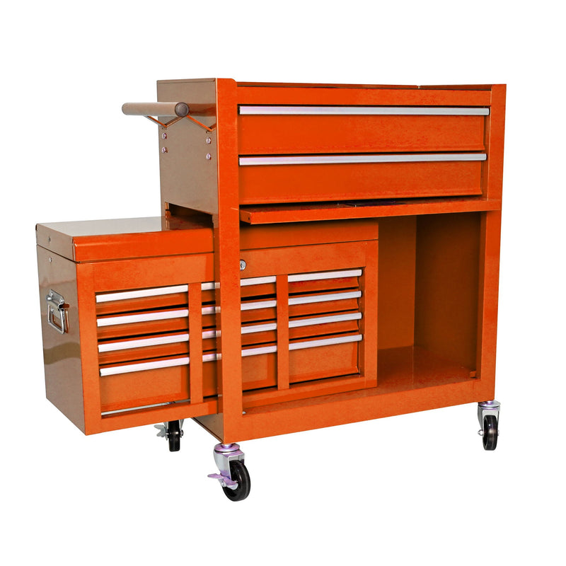 High Capacity Rolling Tool Chest With Wheels And Drawers, Storage Cabinet by HouseOfZazla