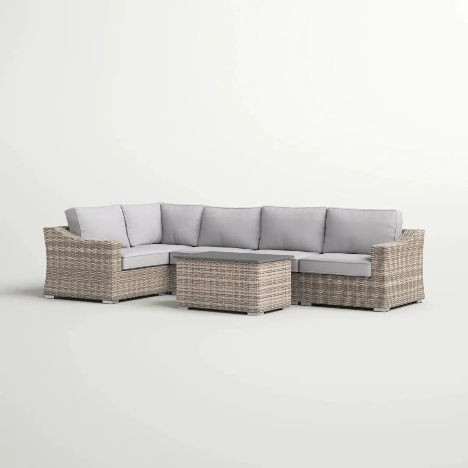 Stylish Sofa Seating Group With Cushions Perfect For Outdoor Gatherings by Unique Piece Furniture