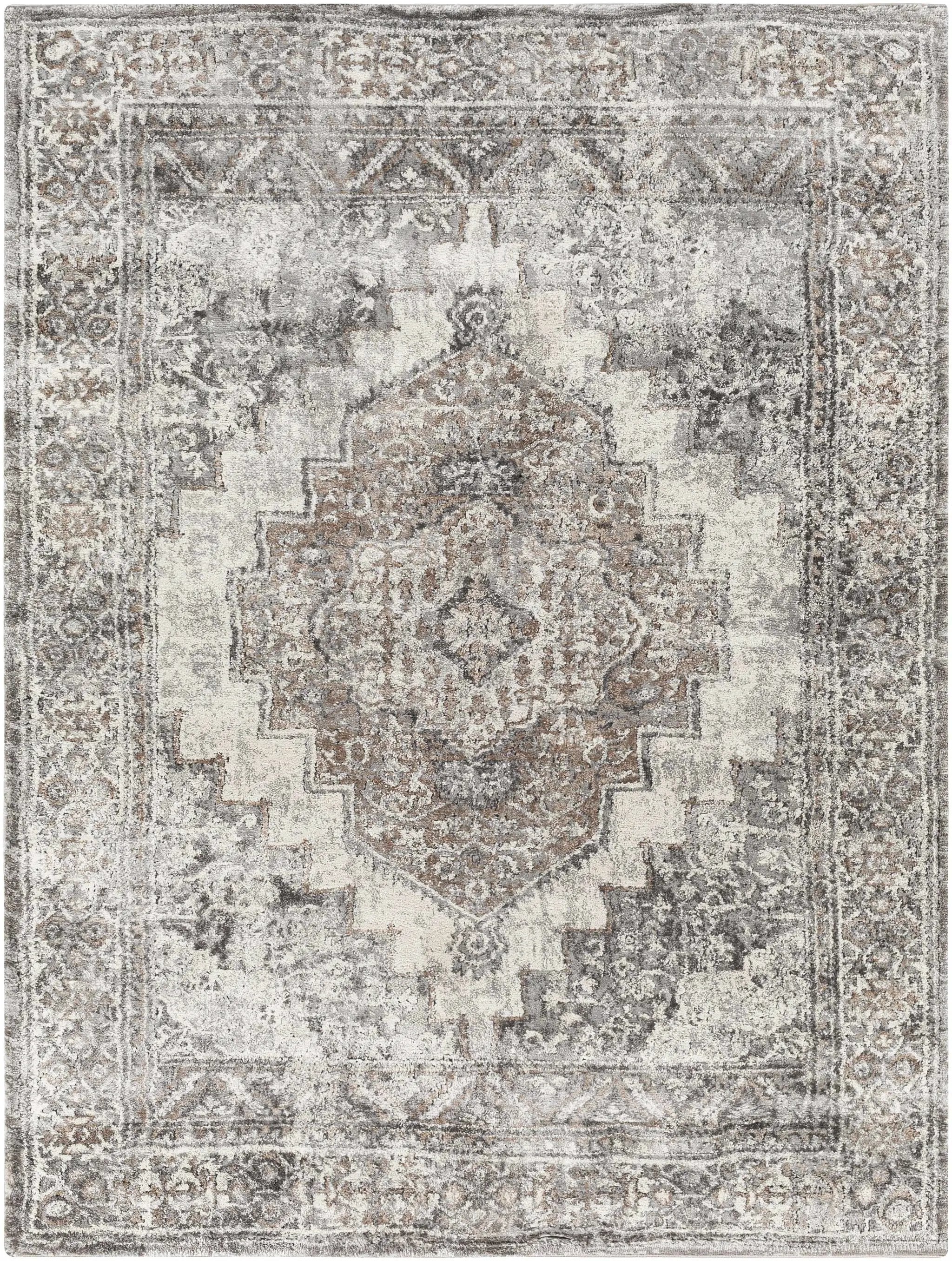 Manaring Charcoal Luxe Thick Area Rug - Clearance by Boutique Rugs