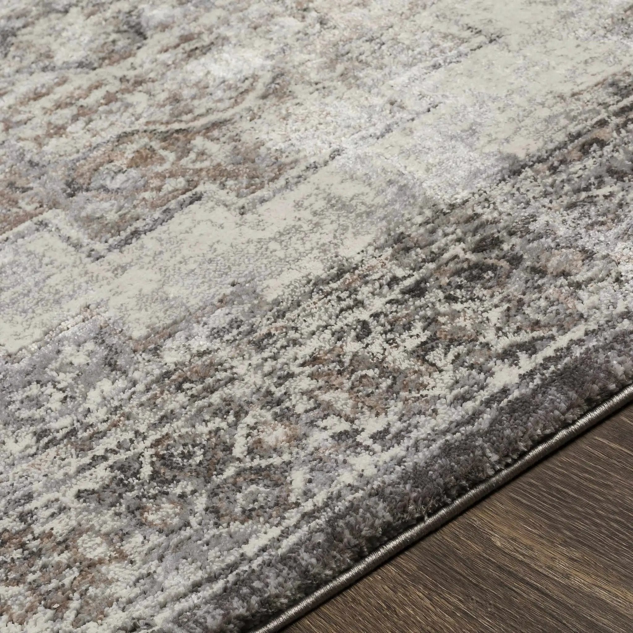 Manaring Charcoal Luxe Thick Area Rug - Clearance by Boutique Rugs
