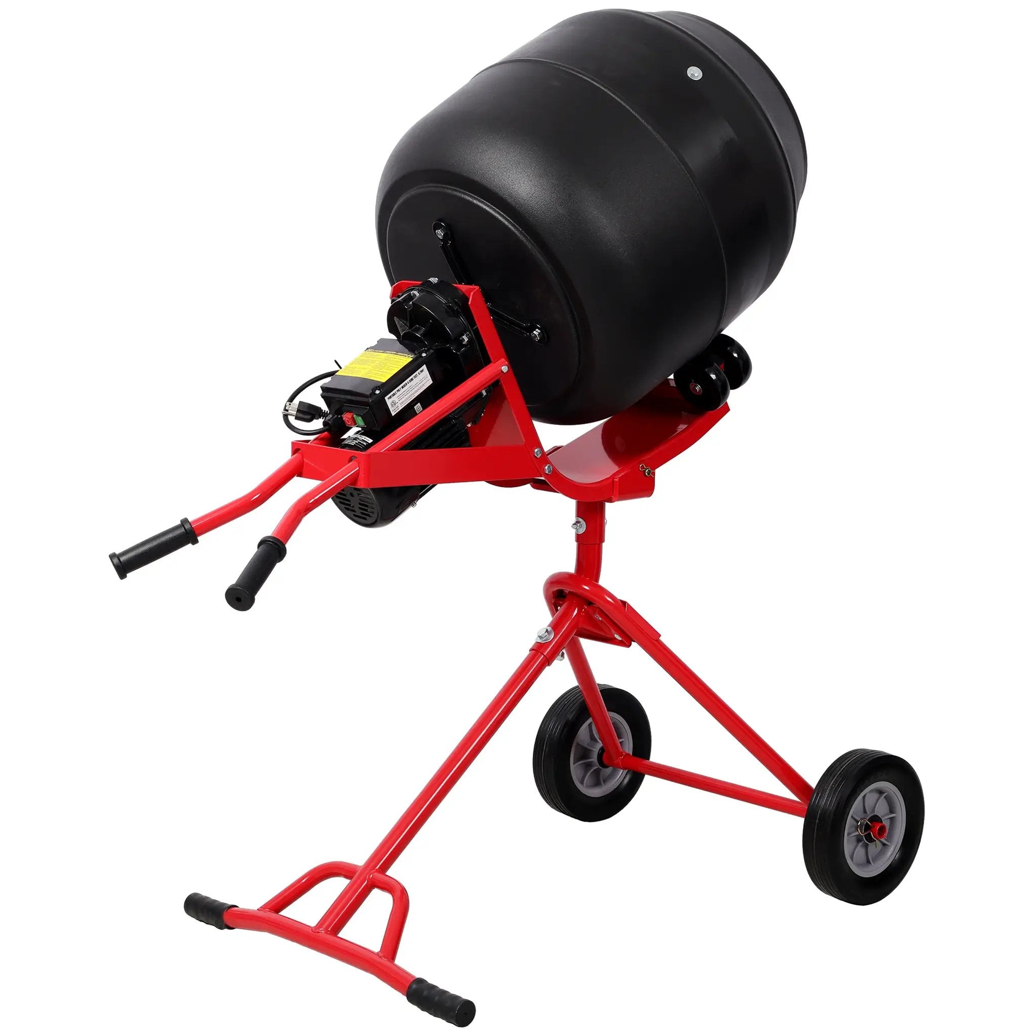 4.0 CUFT Portable Electric Concrete Mixer by HouseOfZazla