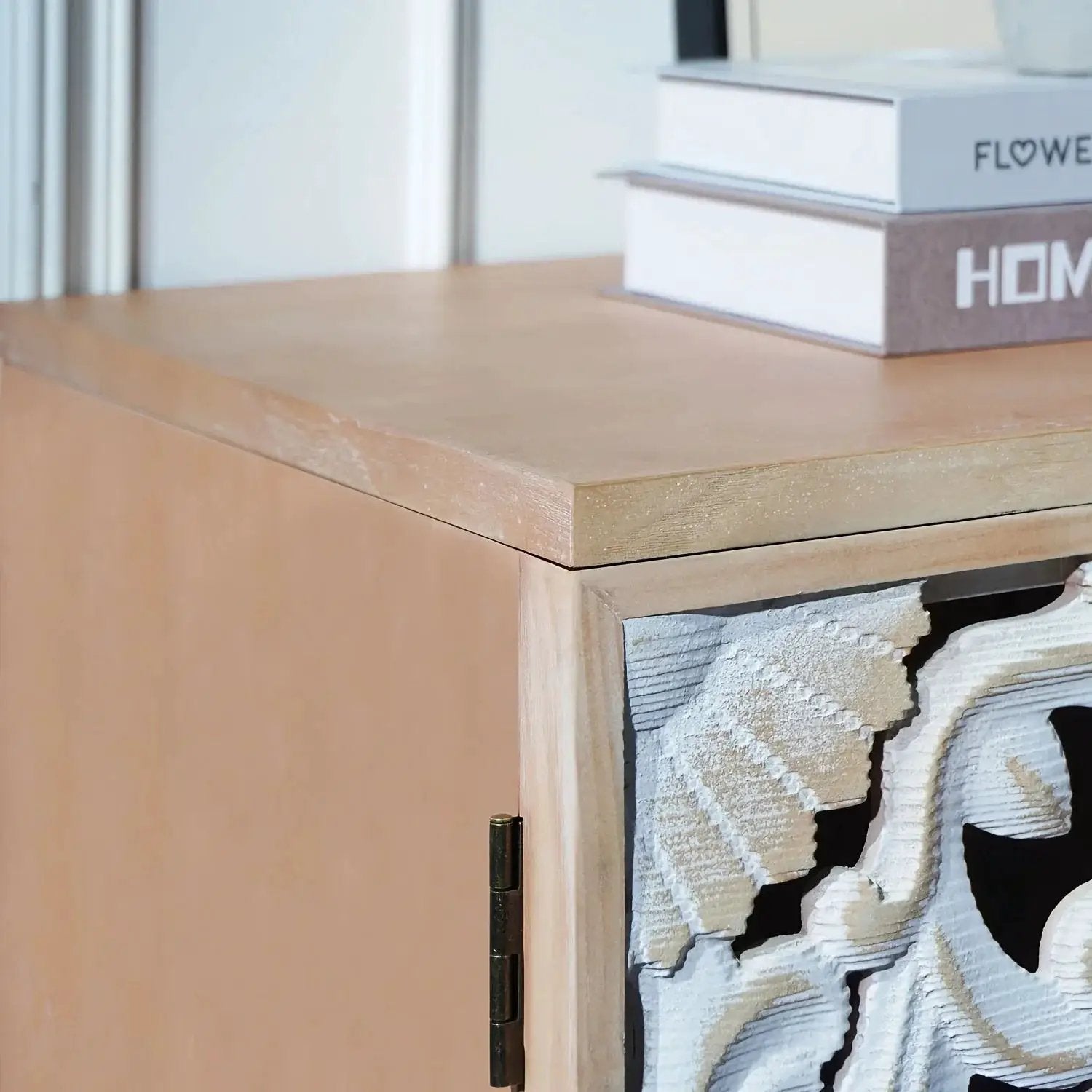 Cabinet - Decorative Wooden Tall by House Of Avana