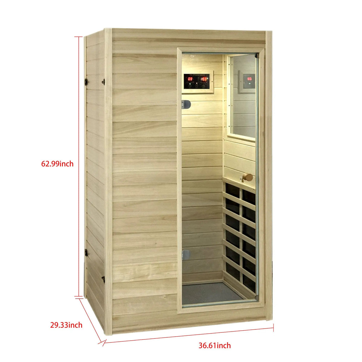 XY-909MB-R Far Infrared Sauna Room by HouseOfZazla