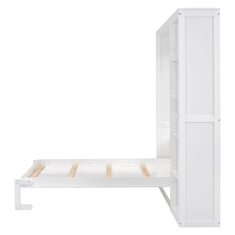 Murphy Wall Bed With Shelves by HouseOfZazla