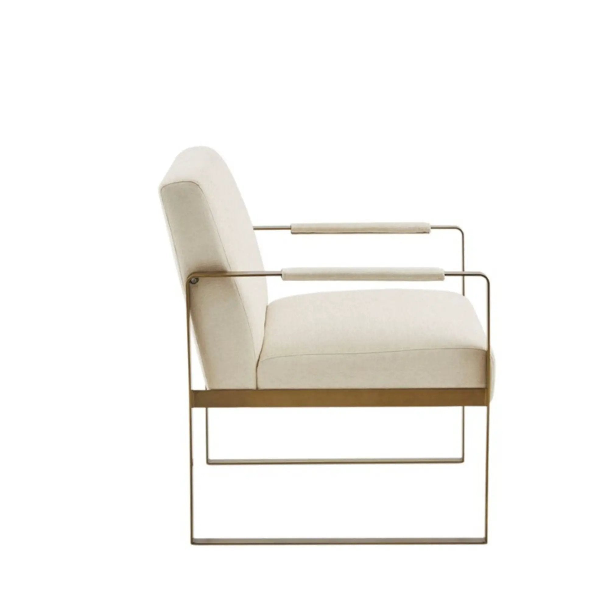 Perry Jayco - Accent Chair - Cream by HouseOfZazla