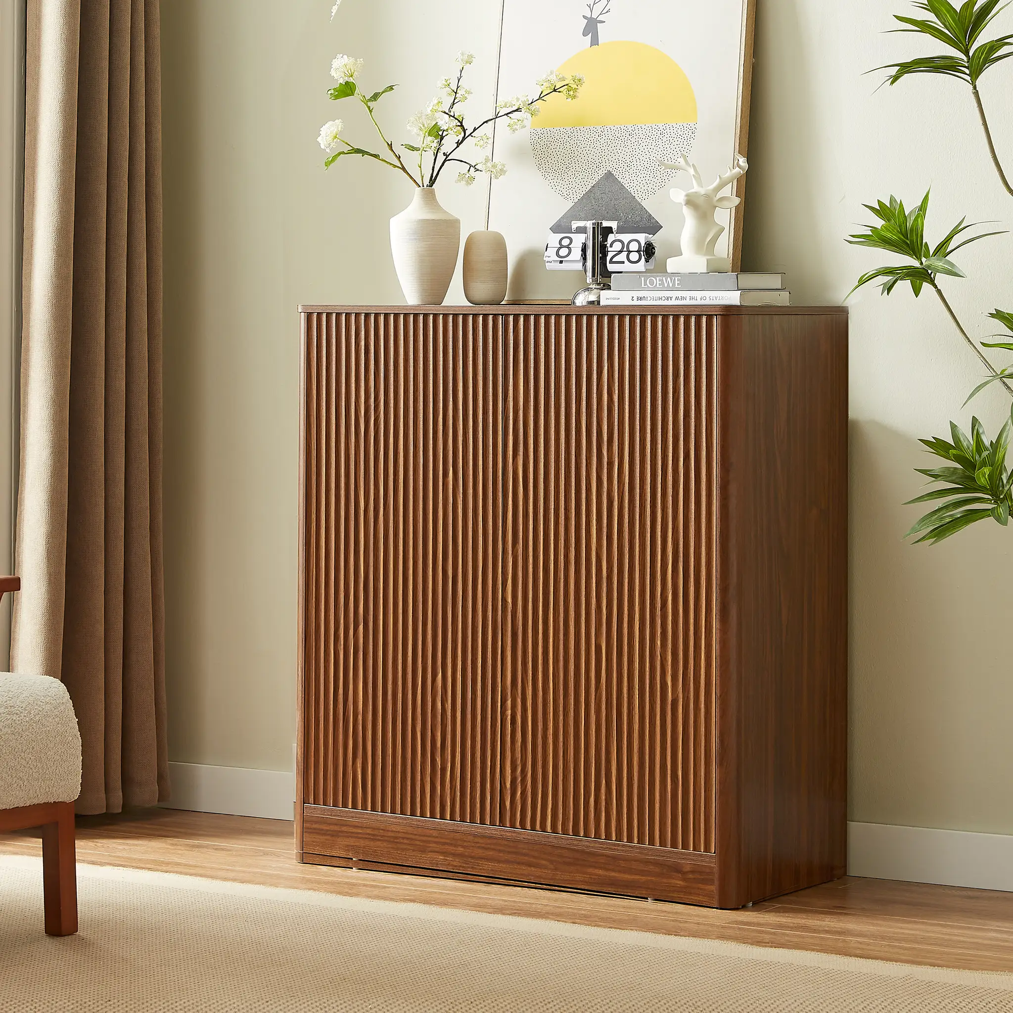 34.3" Modern Wavy Sideboard by HouseOfZazla