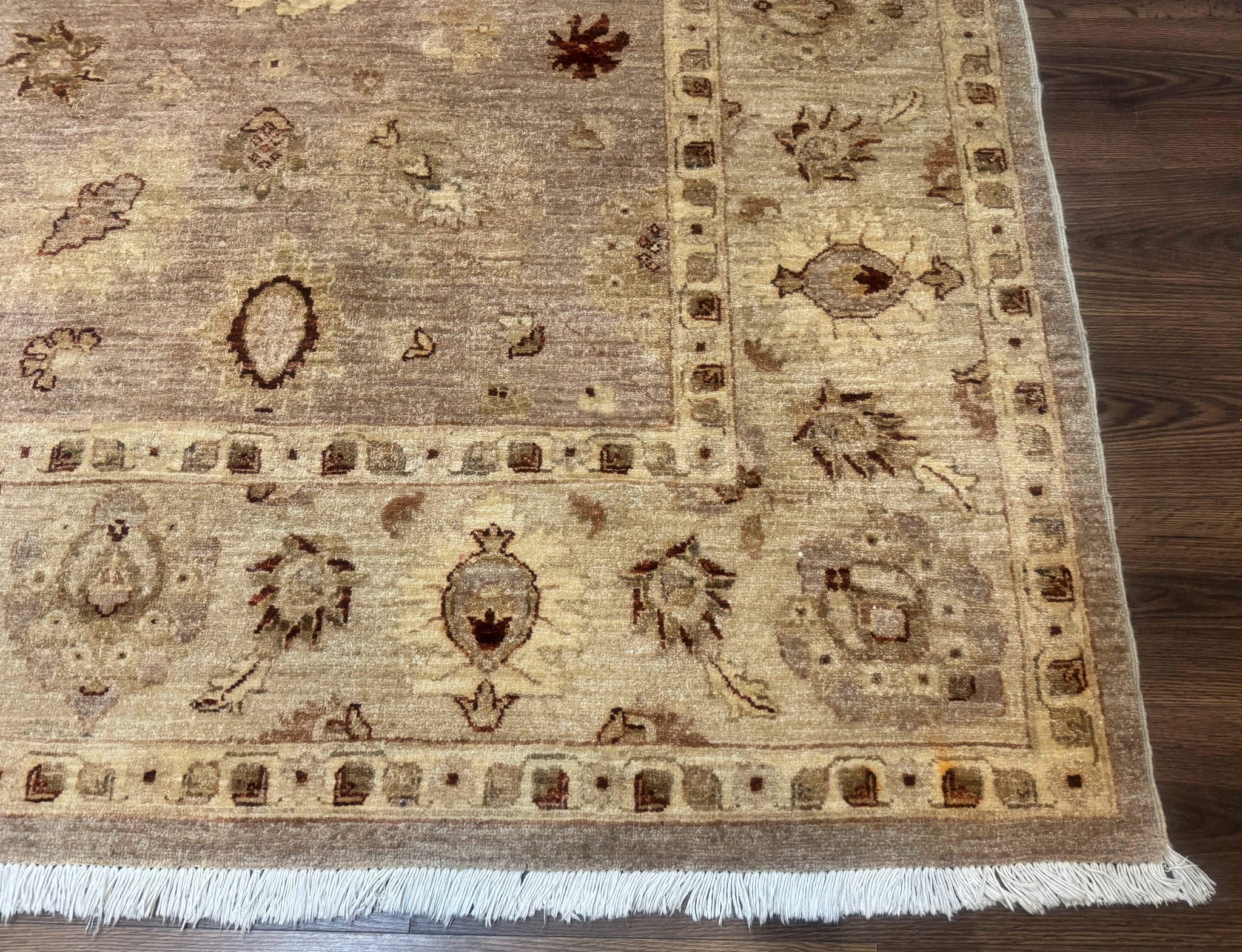 Pakistani Peshawar Rug 8x11, Indo Persian Mahal Carpet, Traditional Wool Oriental Rug by Jewel Rugs