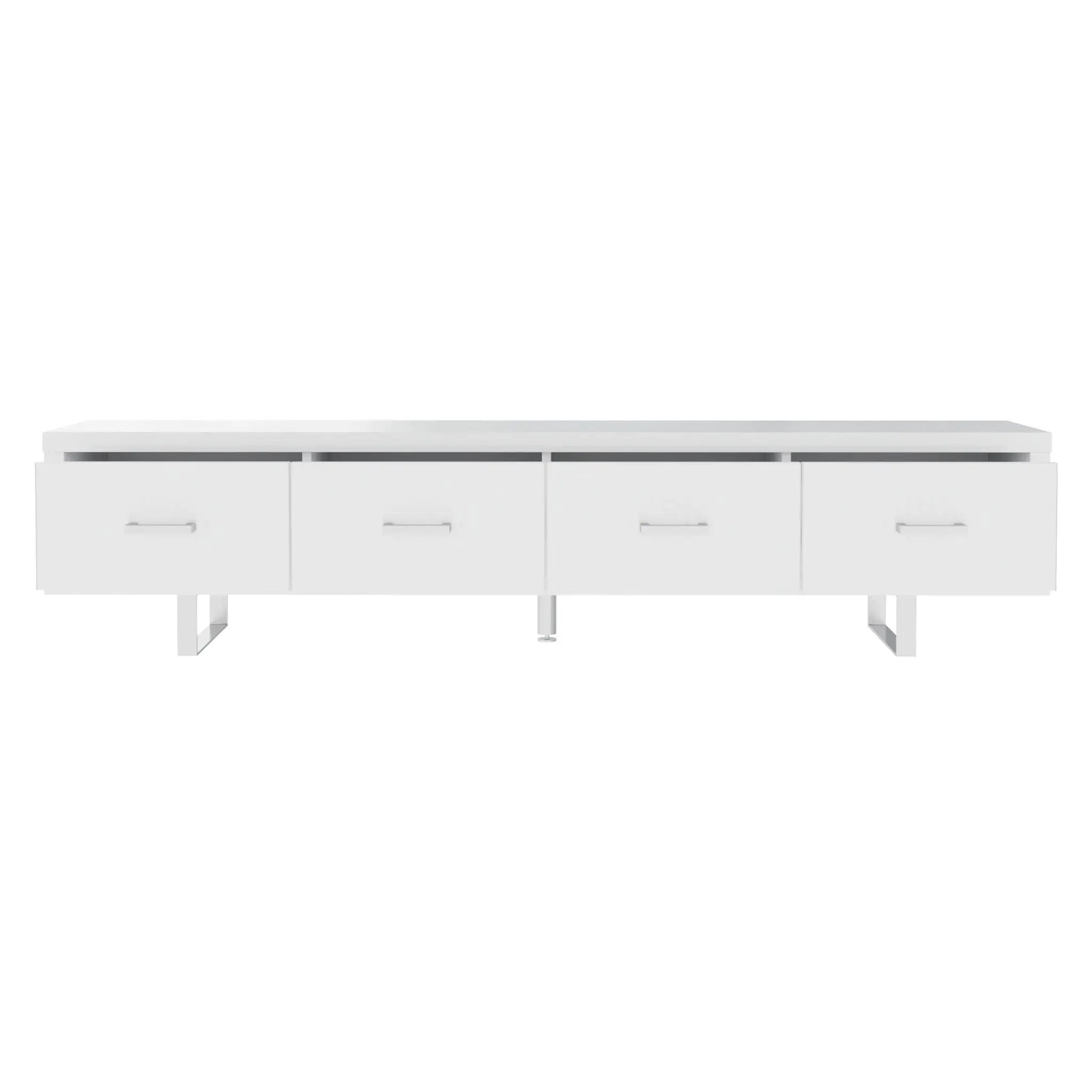 TV Stand With Slatted Drawers