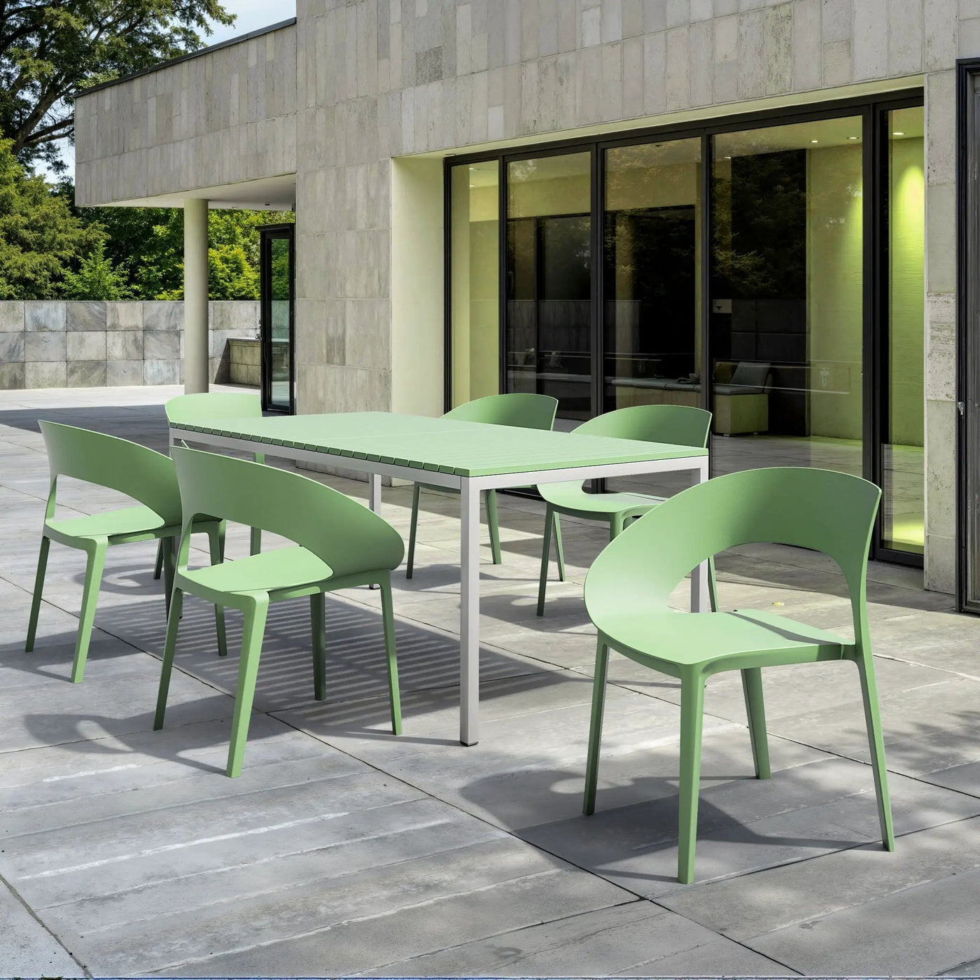 Designed Single Chair, UV Resistant, Waterproof And Wear Resistant by HouseOfZazla