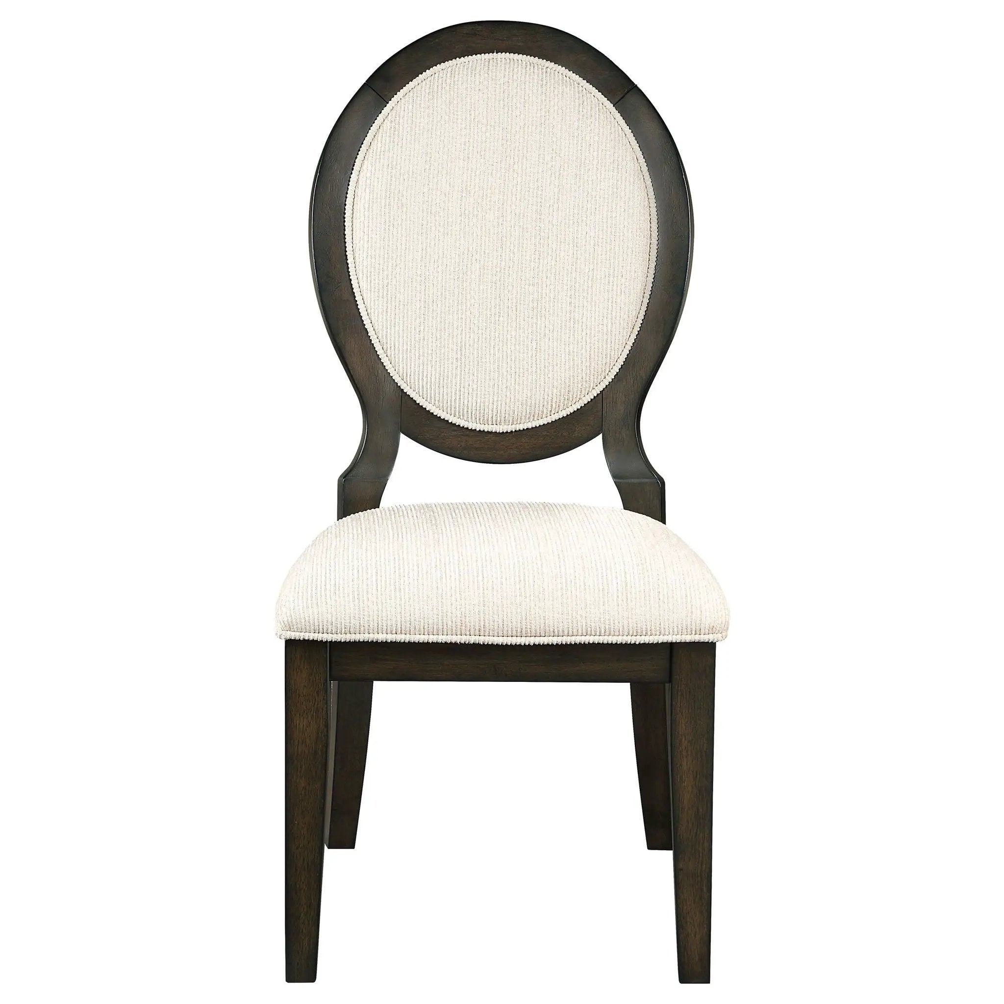 Twyla 5-piece Round Wood Dining Room Table Set Dark Cocoa by Unique Piece Furniture