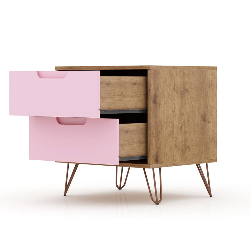 Rockefeller - 2 Drawer Nightstand