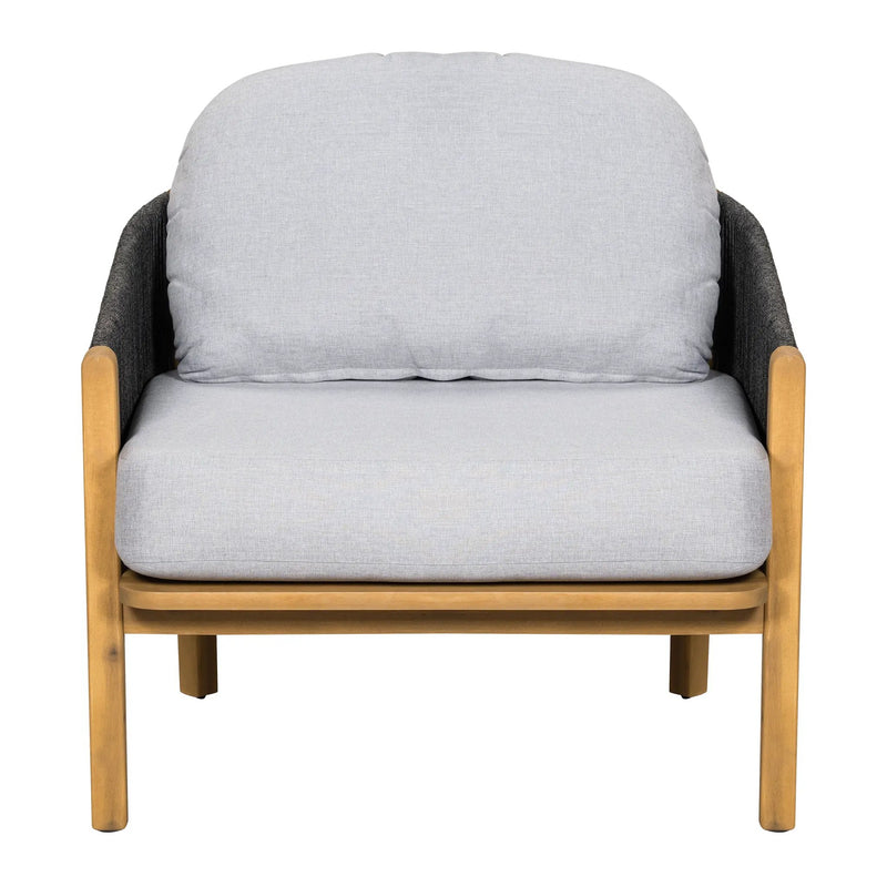 Grotta Outdoor Wood Club Chair by HouseOfZazla