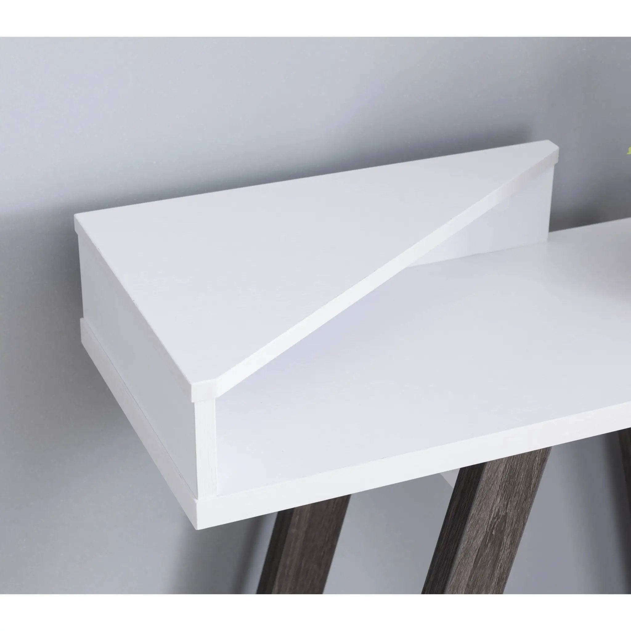 Contemporary Console Table With Two Shelves by Unique Piece Furniture