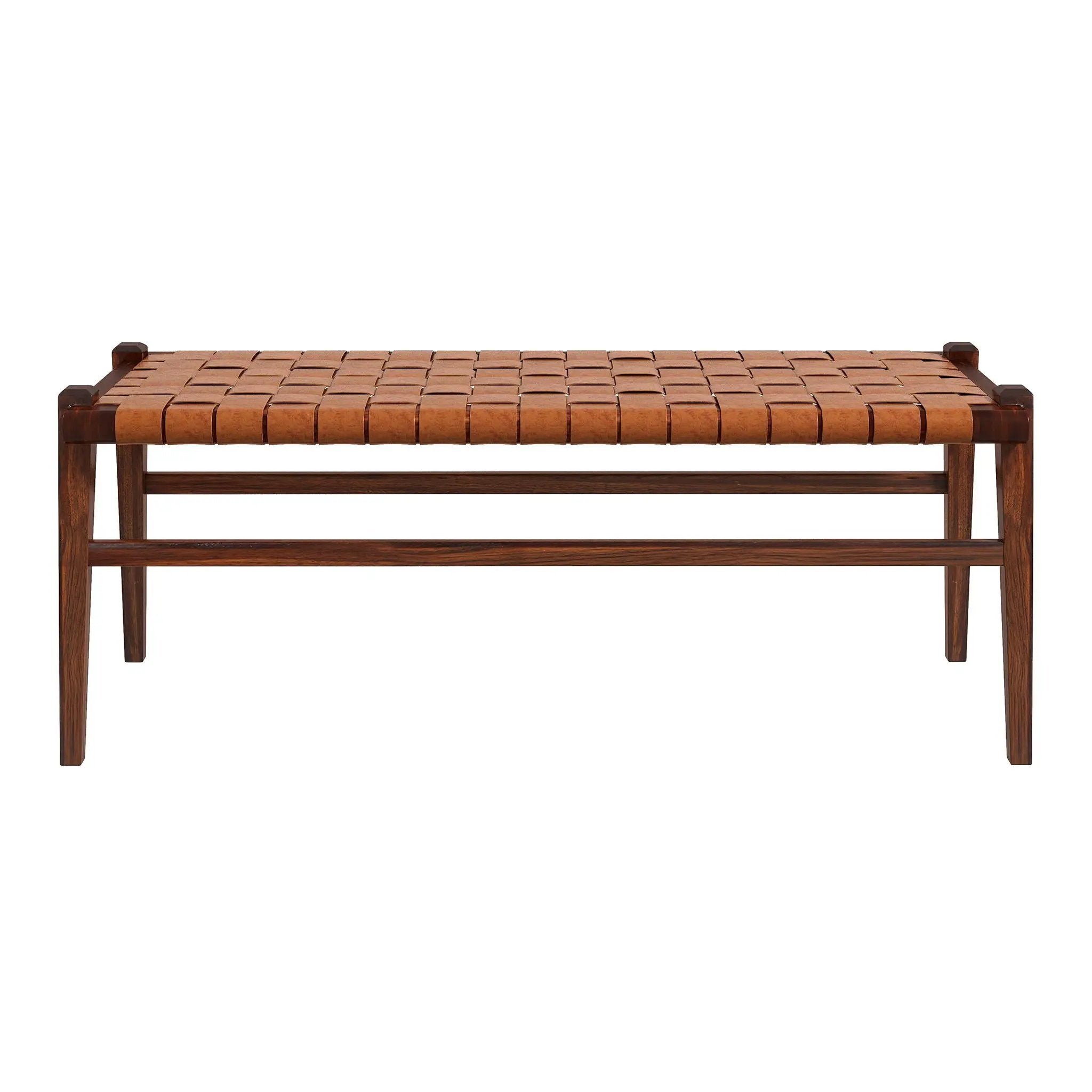 Cody - Bench - Brown / Tan by HouseOfZazla