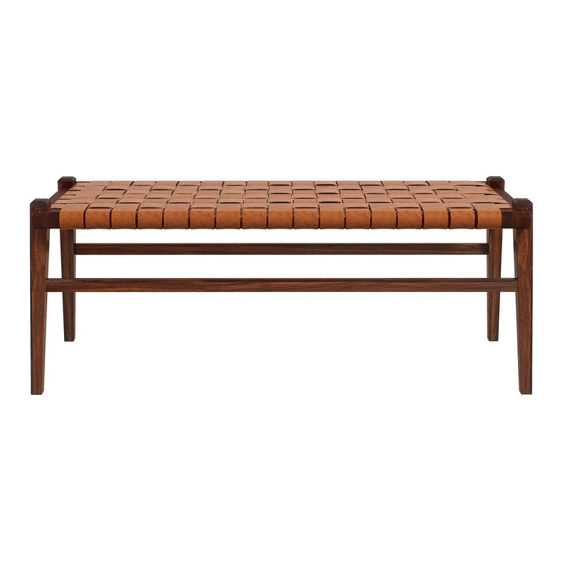 Cody - Bench - Brown / Tan by HouseOfZazla