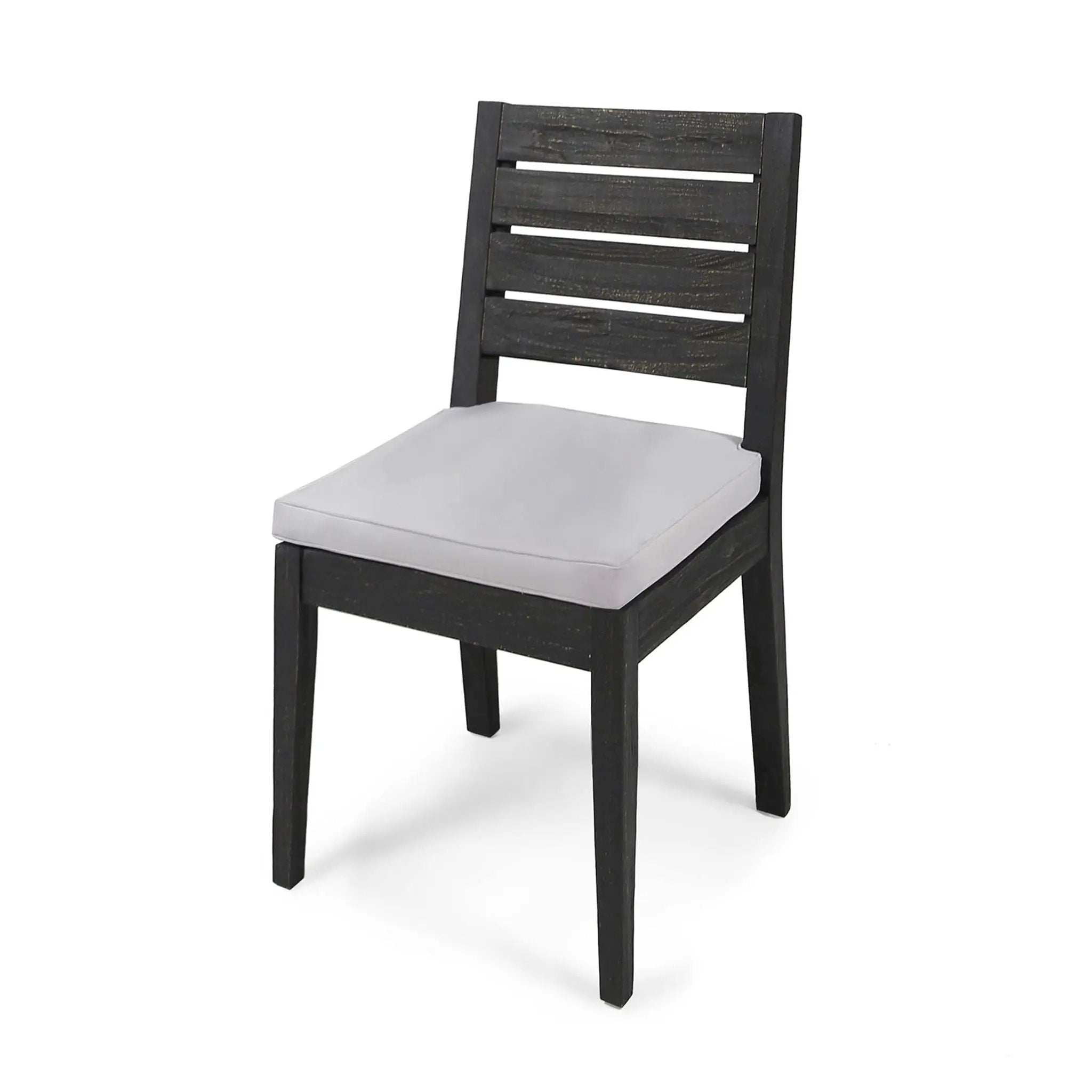 Outdoor Armless Dining Chair With Cushions by HouseOfZazla
