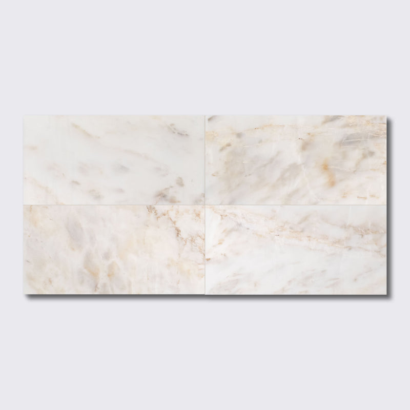 Calacatta Amber Classic Honed Marble Tiles 12x24 Marble Honed 12x24 Tiles
