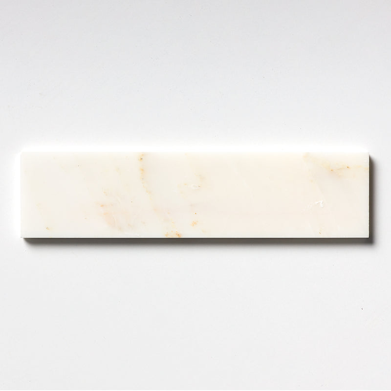Calacatta Amber Honed 3x12x1/2 Marble Honed 3x12 Tiles