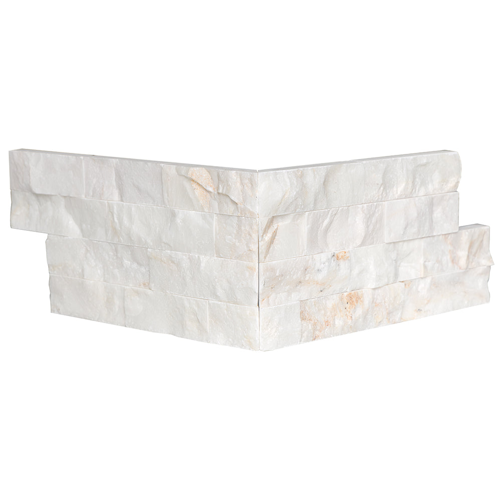 Calacatta Cremo Wall Decos Corner Marble Accent Tiles 6x12 Marble Wall Decos 6x12 Accent Tiles