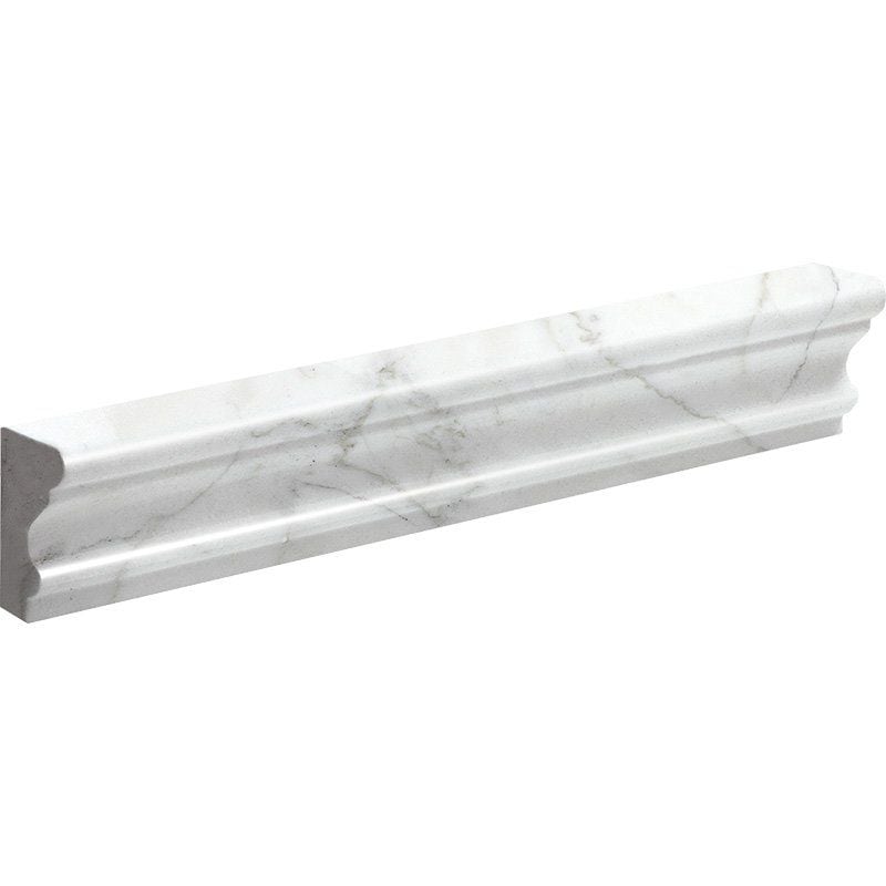 Calacatta Gold Honed Andorra Marble Moldings 2x12 Marble Honed 2x12 Moldings