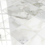 Calacatta Gold Honed Marble Tiles 12x12