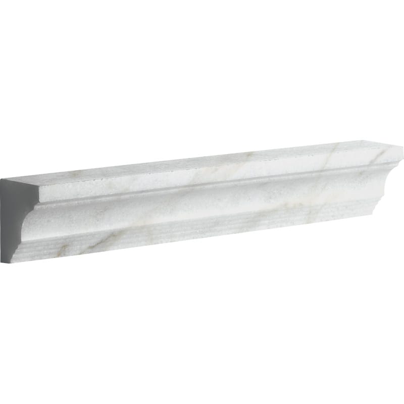 Calacatta Gold Polished Cornice Marble Moldings 2x12 Marble Polished 2x12 Moldings