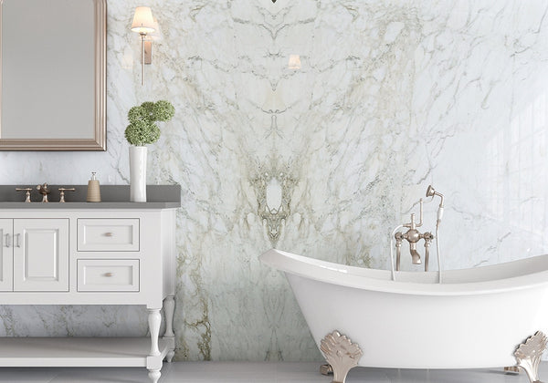 Calacatta Gold Polished Marble Slab Random 1 1/4