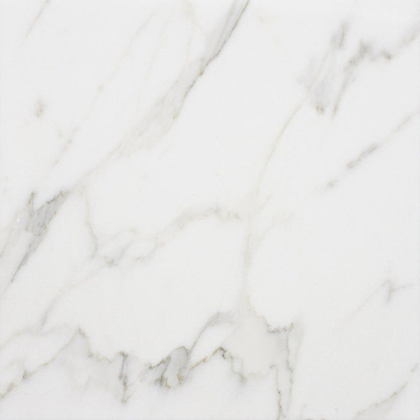 Calacatta Gold Polished Marble Tiles 12x12