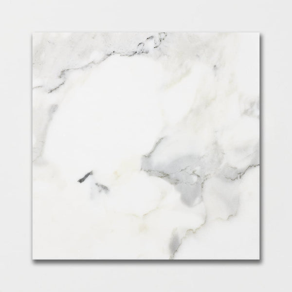 Calacatta Gold Polished Marble Tiles 18x18