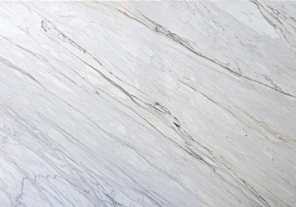 Calacatta Imperial Honed Marble Slab Random