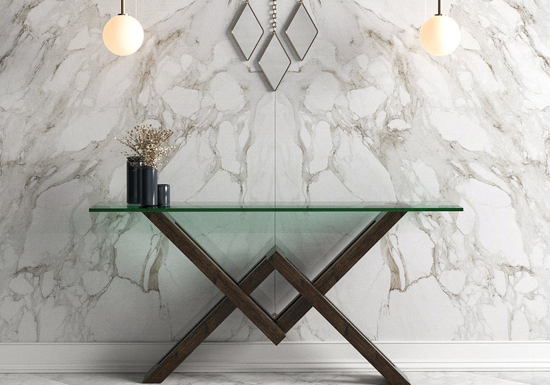 Calacatta Macchia Oro Polished Marble Slab Random room scene