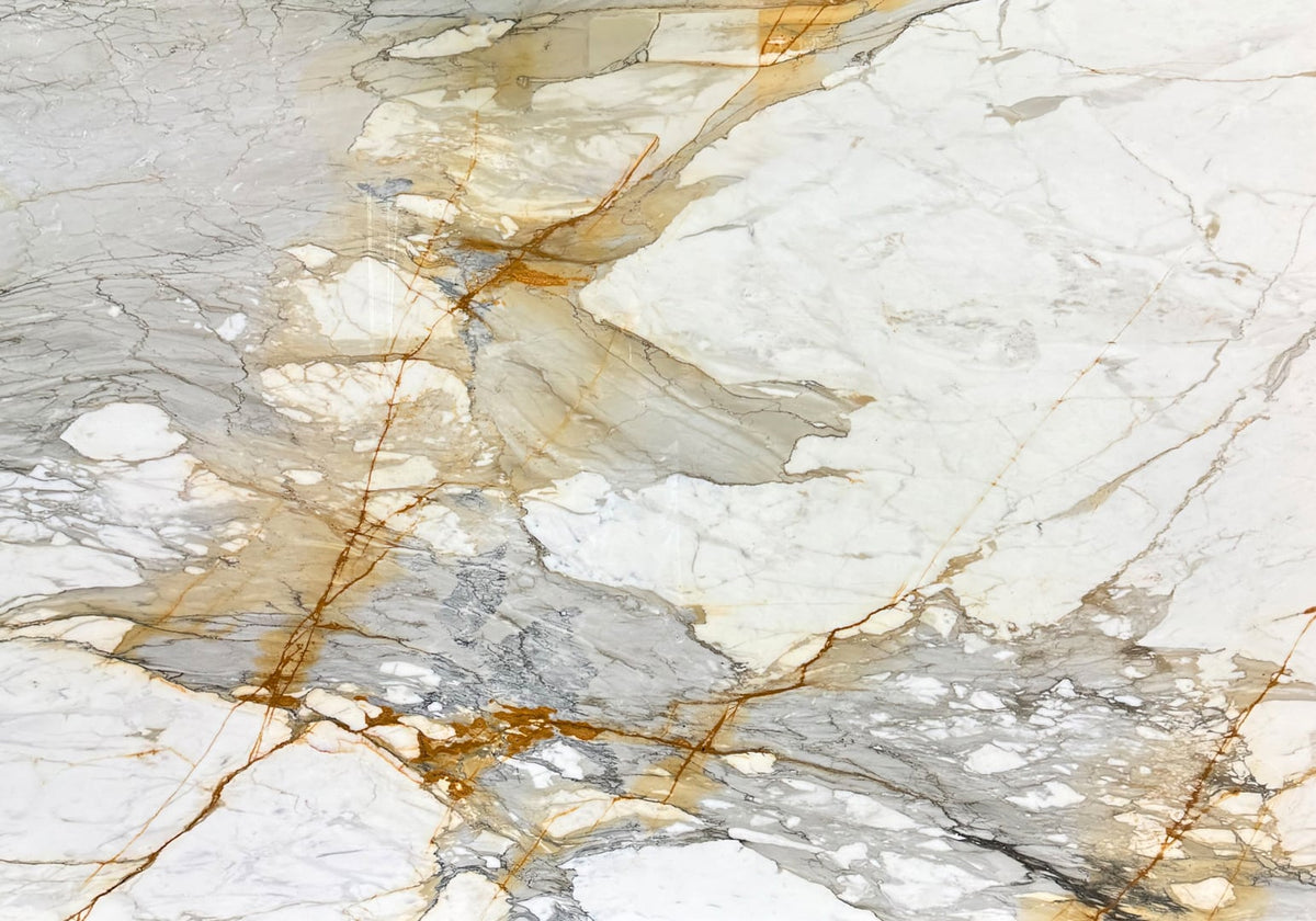 Calacatta Macchia Vecchia Polished Marble Slab Random 3/4