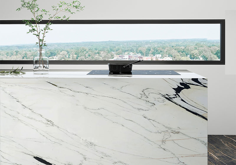 Calacatta Paonazzo Polished Marble Slab Random 3/4 room scene 5