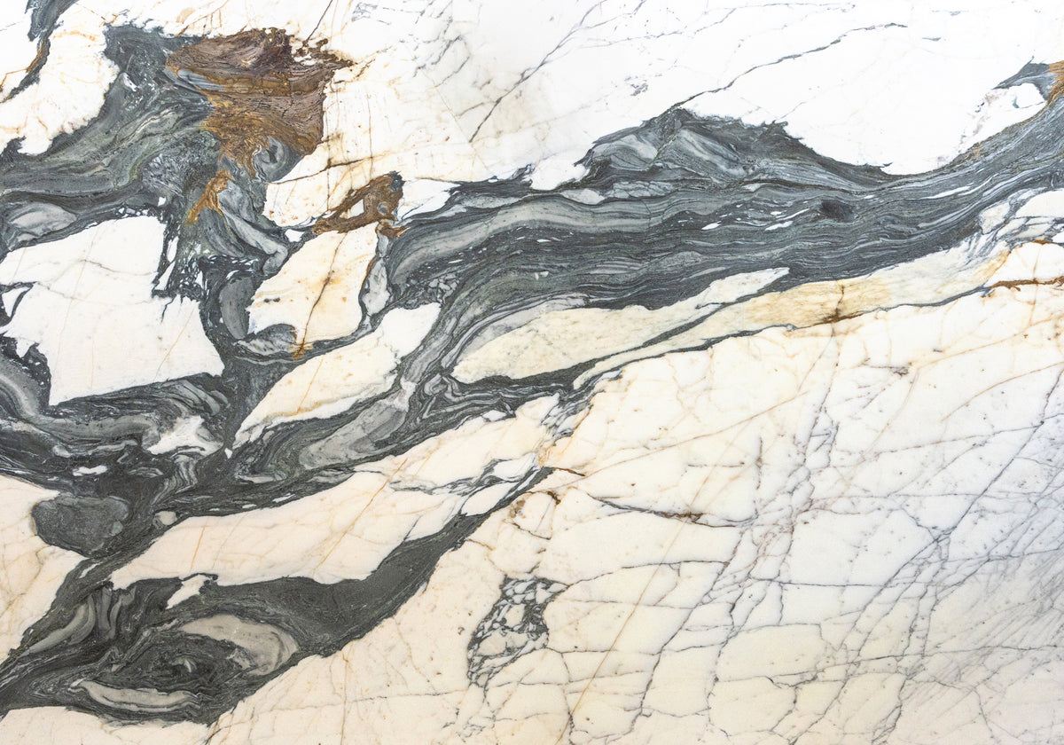Calacatta Picassso Classic Polished Marble Slab Random