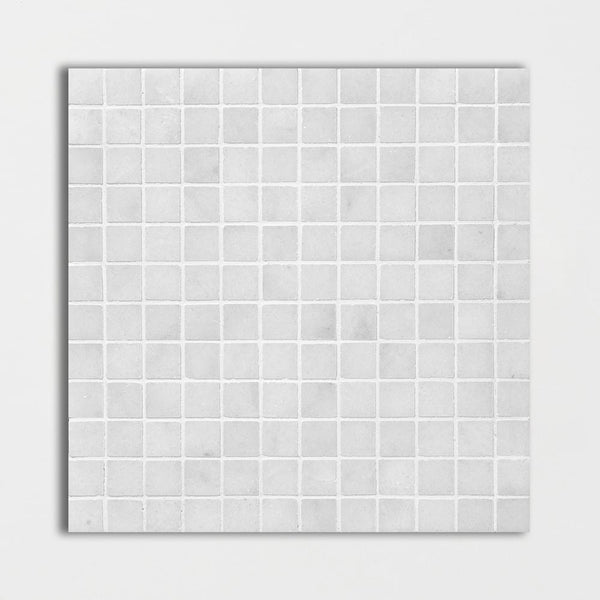 Calacatta T Honed 1x1 Marble Mosaics 12x12