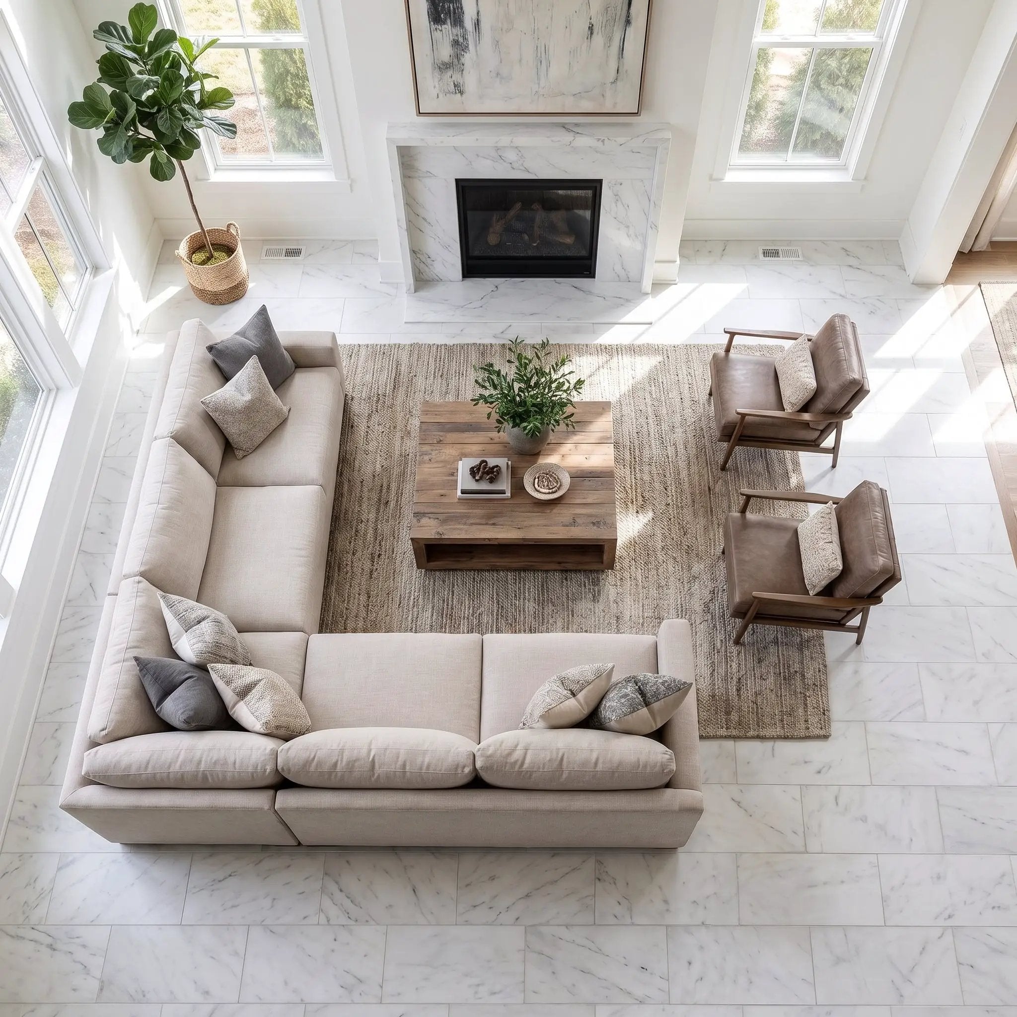 Calacatta T Honed Marble Tiles 12x24 by Stonetiledepot