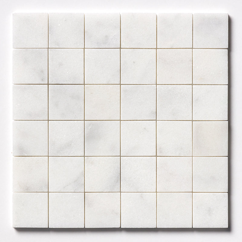 Calacatta T Honed 2x2 Marble Mosaics 12x12 Marble Honed 12x12 Mosaics